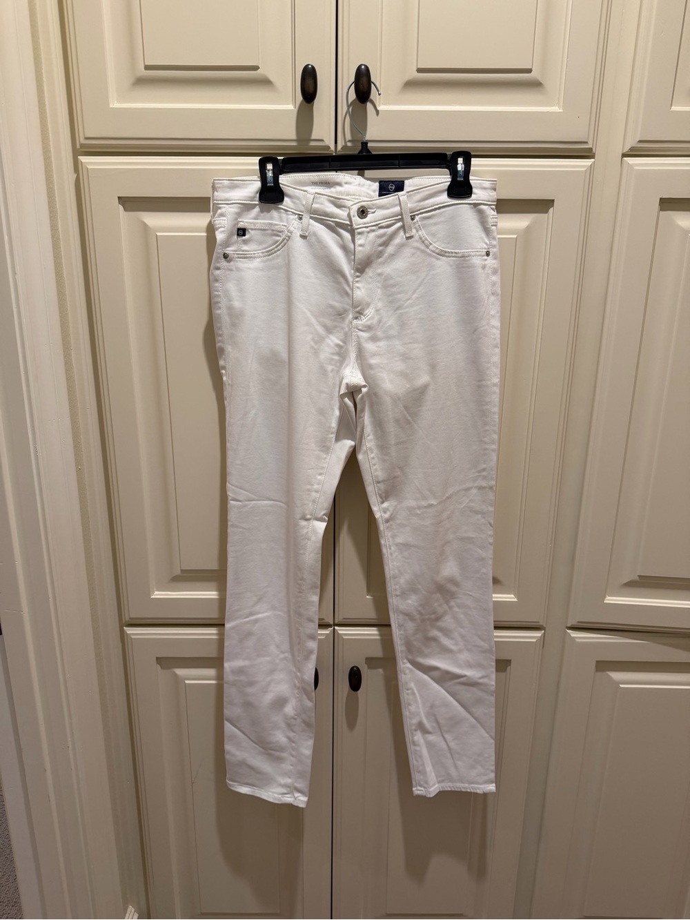 Ag Adriano Goldschmied White Skinny Jeans